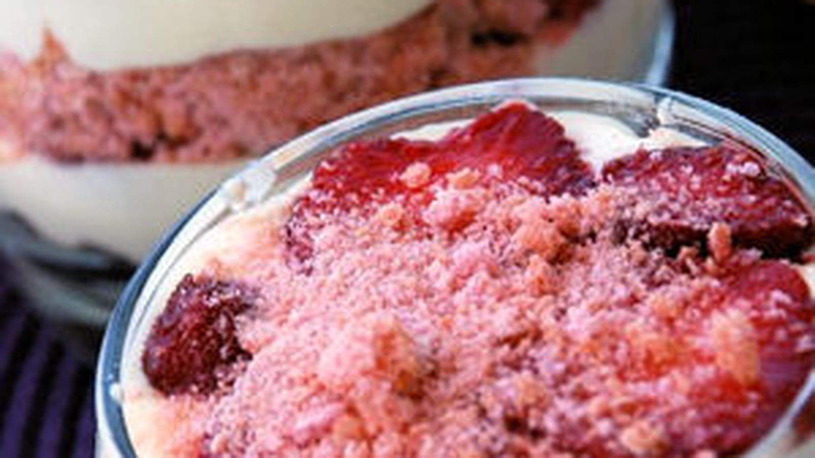 Tiramisu aux fraises