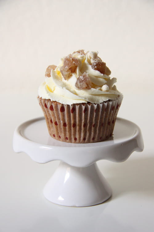 Cupcakes crème de marron et marrons glacés
