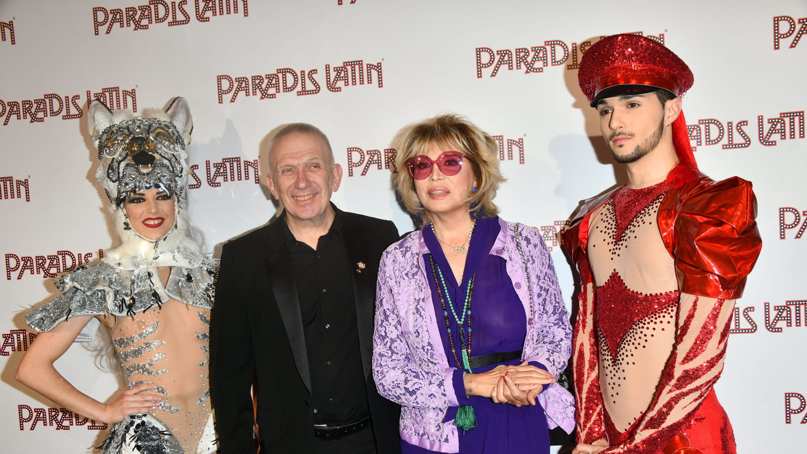 Jean-Paul Gauthier et Amanda Lear