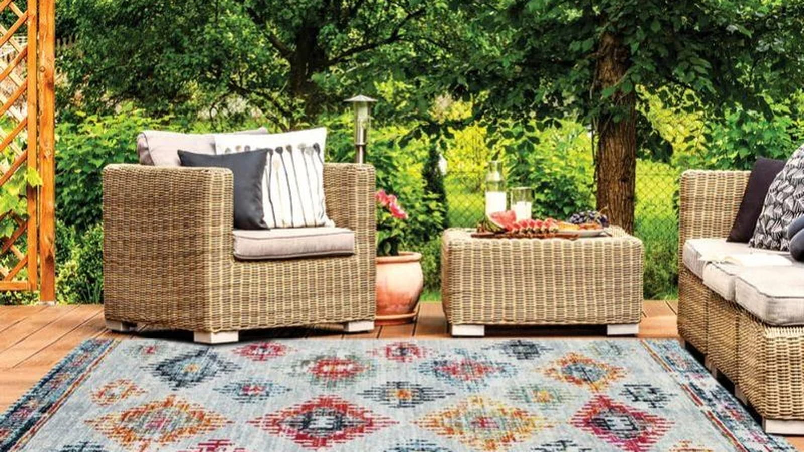 Tapis kilim outdoor