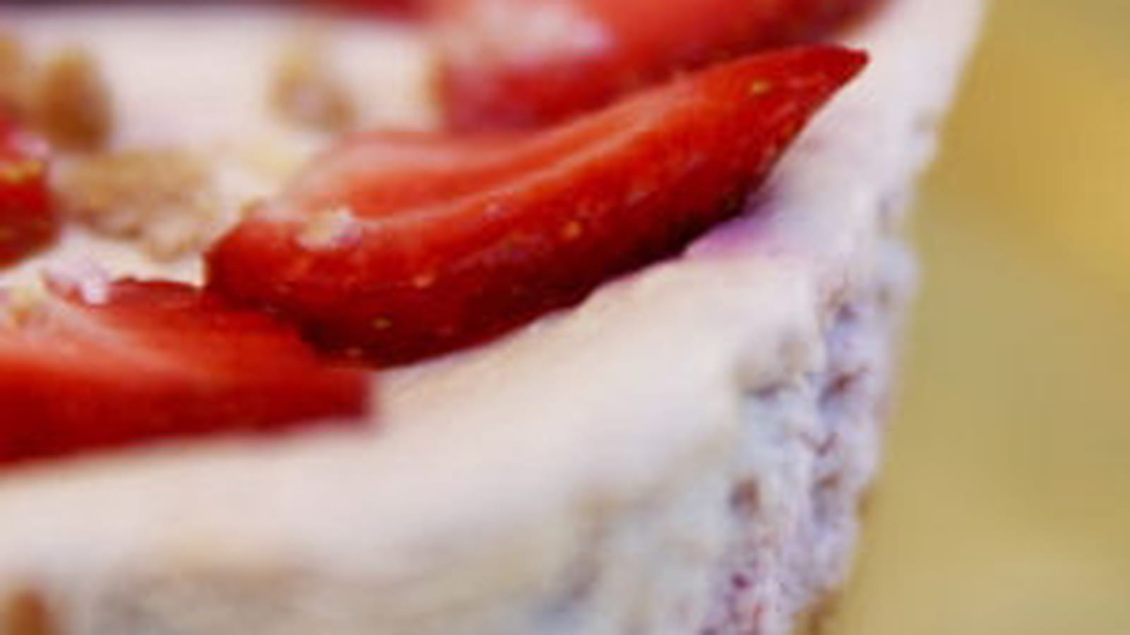 Crumble cheesecake