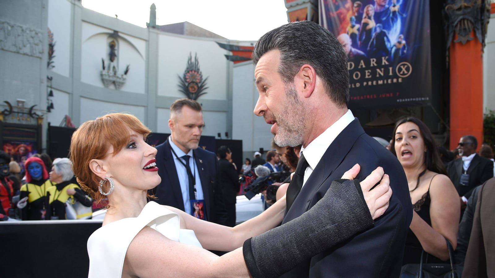 Jessica Chastain et Simon Kinberg