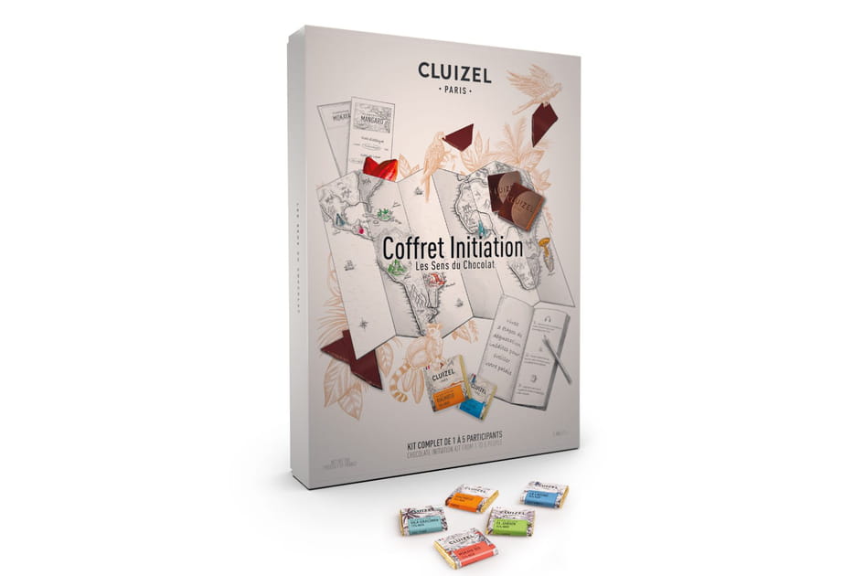 Coffret Initiation Les Sens du Chocolat de la Manufacture Cluizel