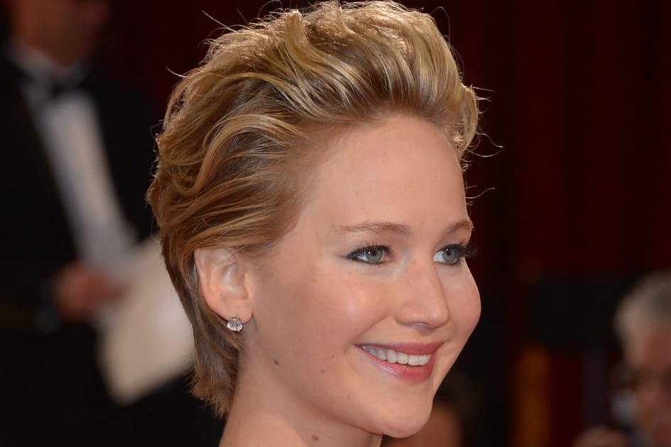 Le court volumineux de Jennifer Lawrence