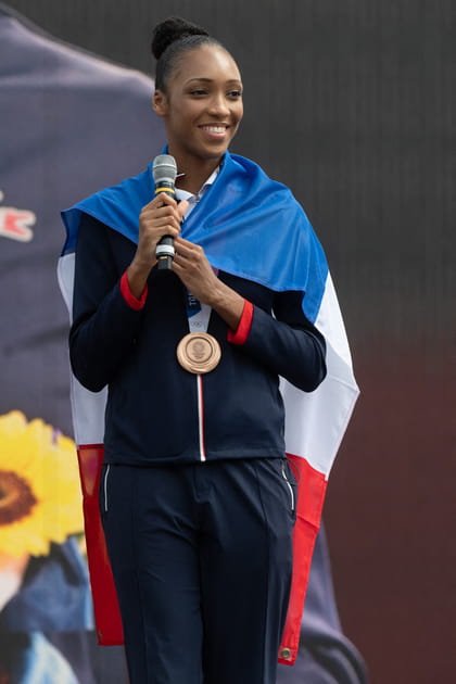 La taekwondo&iuml;ste Alth&eacute;a Laurin