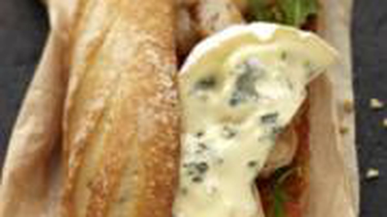 Sandwich au poulet grillé