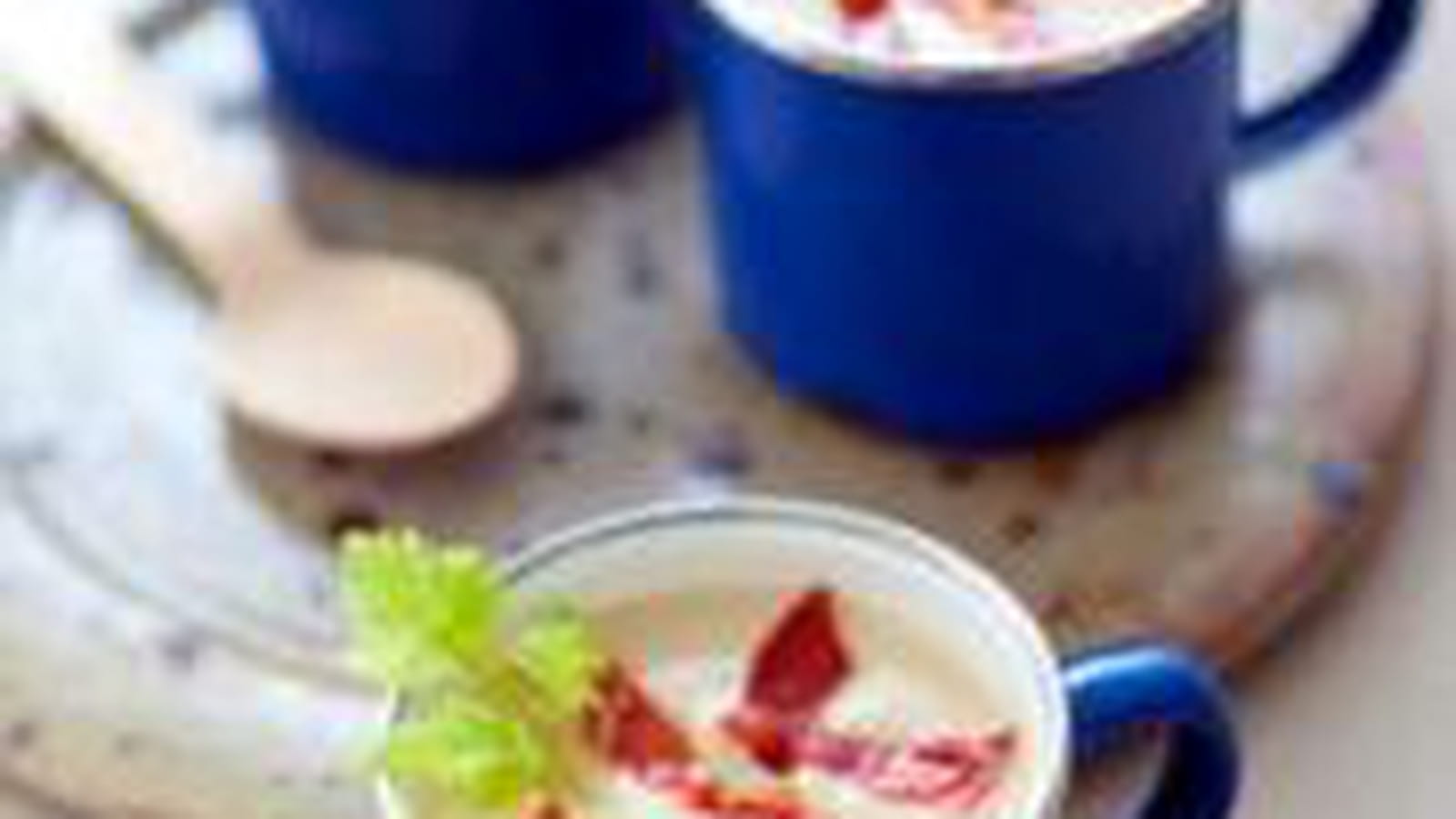 Velouté de chou-fleur au chorizo