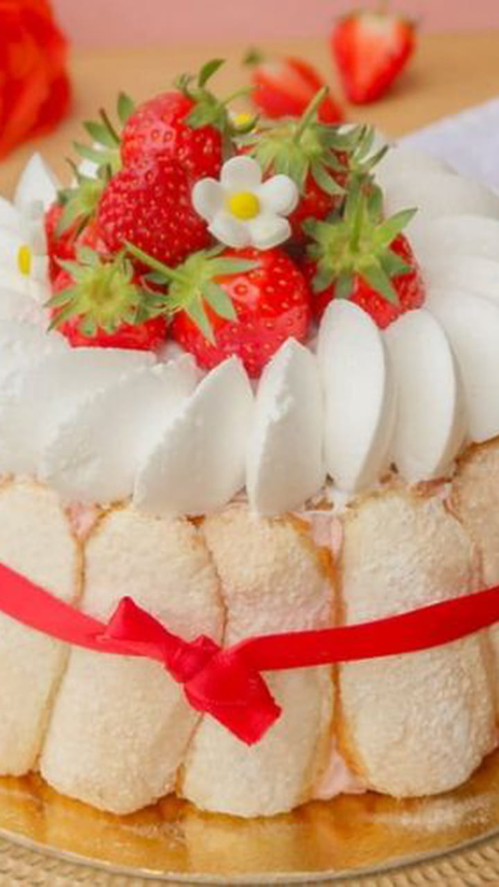 Charlotte Aux Fraises Vegan