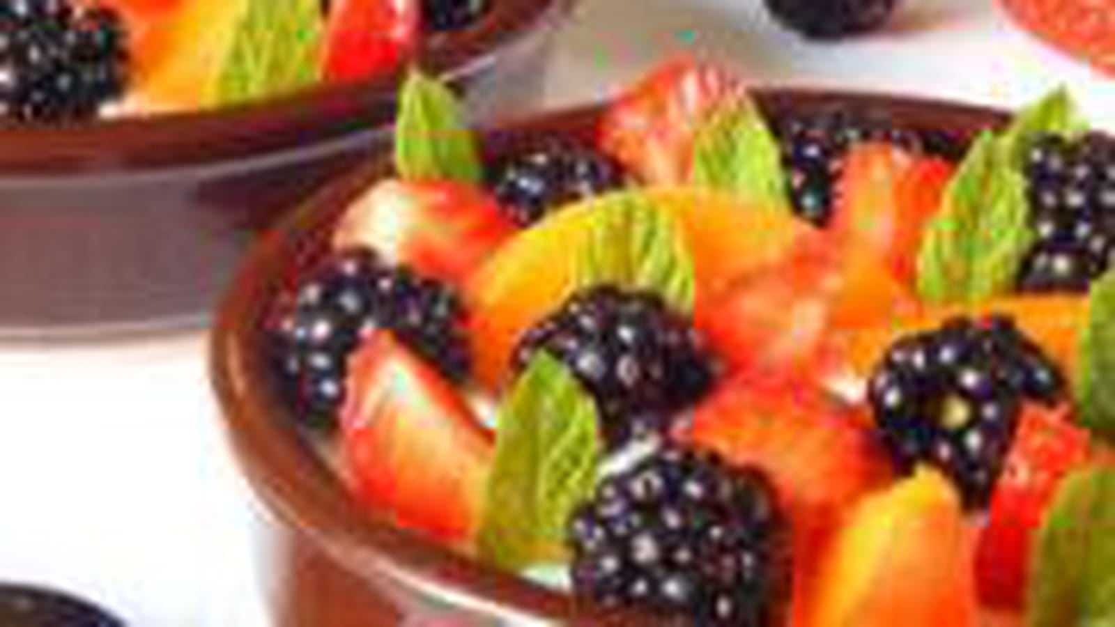 Mousse de mascarpone aux fruits d'été