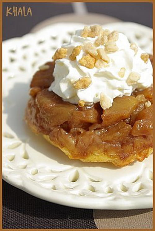 Mini tatin pomme Carambar