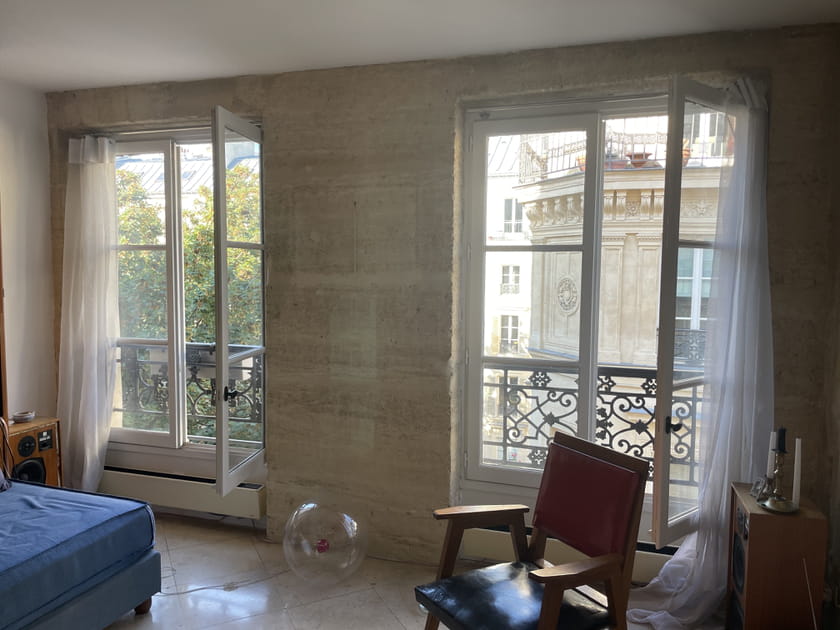 Avant&nbsp;: un salon vieillot avec du potentiel