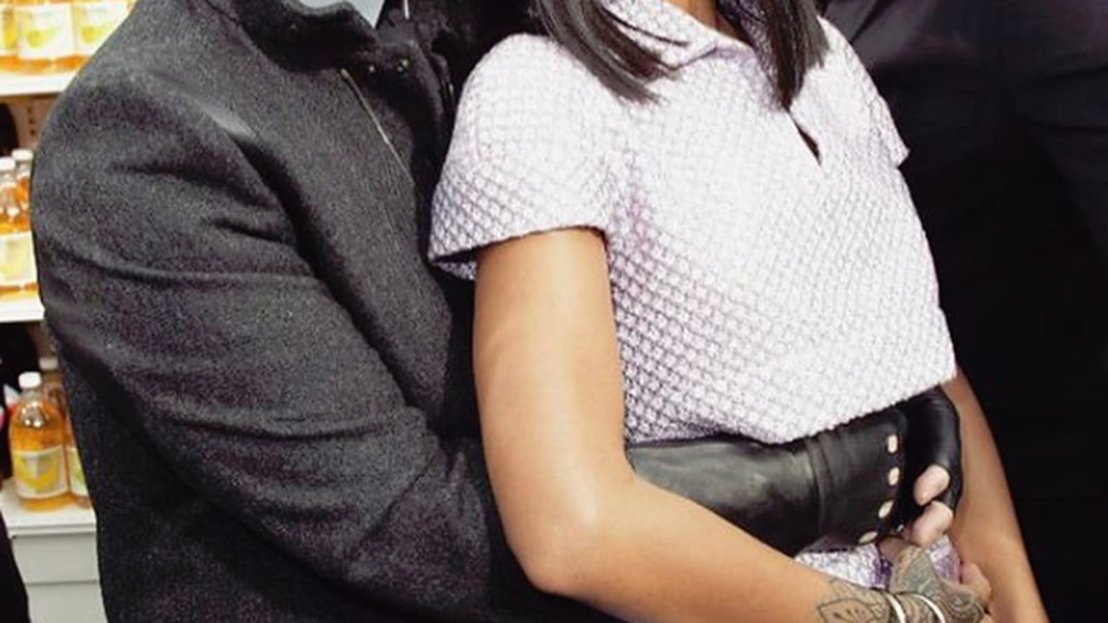Rihanna et Karl Lagerfeld 