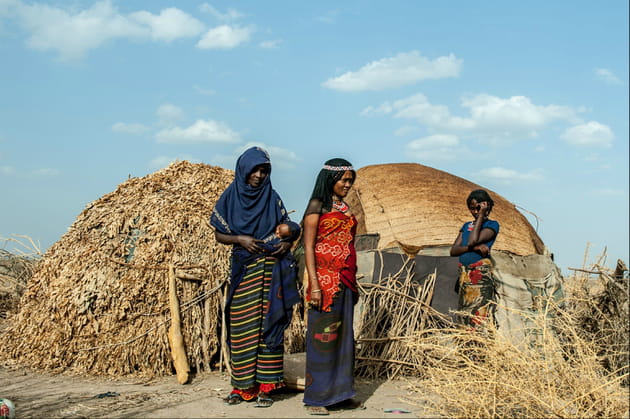 Dans un camp de la région Afar