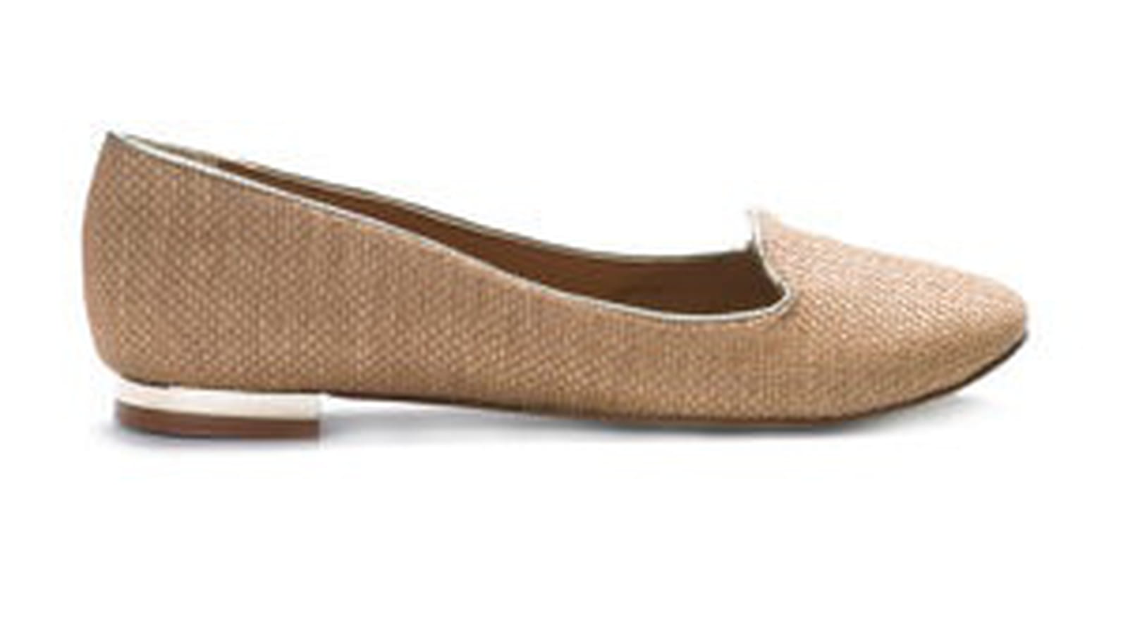 Slippers en raphia de Mango