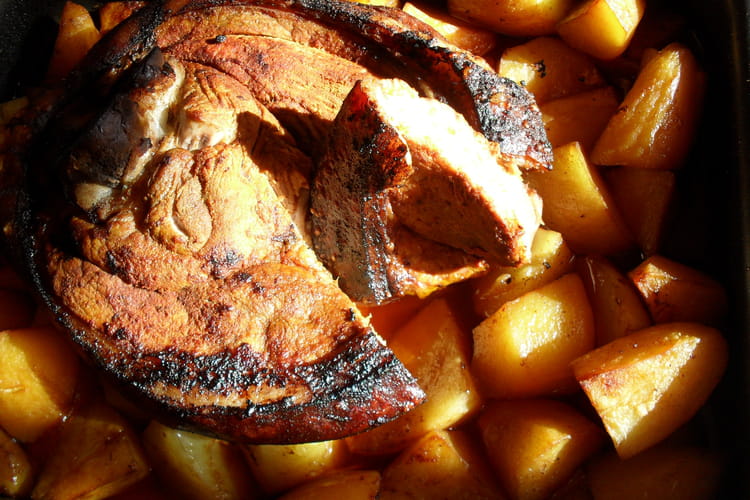 Rouelle de jambon au paprika