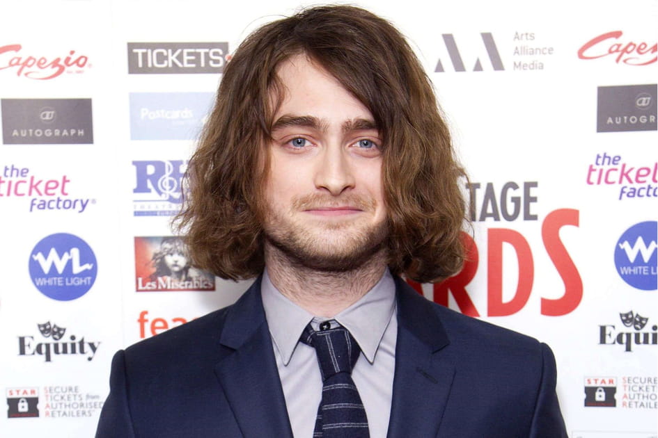 Daniel Radcliffe, cheveux longs