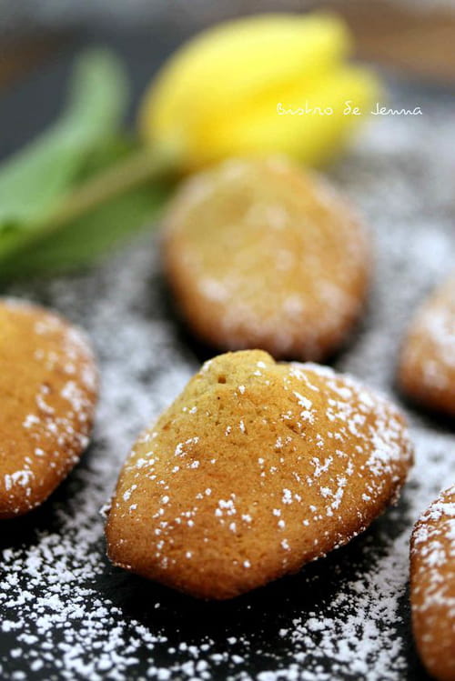 Madeleines parfumées au citron bergamote