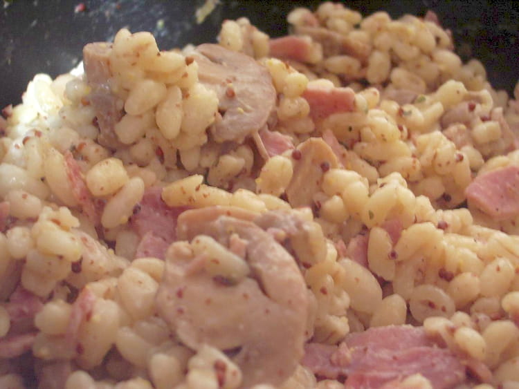 Poêlée de blé à la paysanne