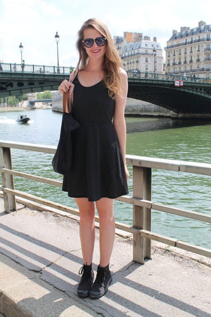 Street looks Paris Plages 2014 : Linda, glam'rock
