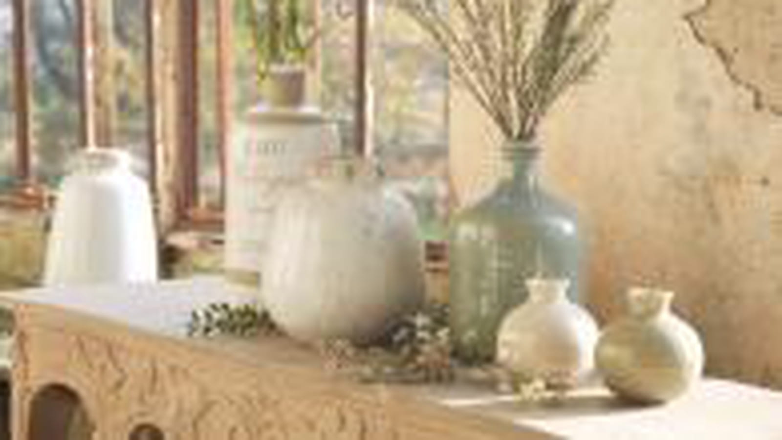 Vases esprit bastide