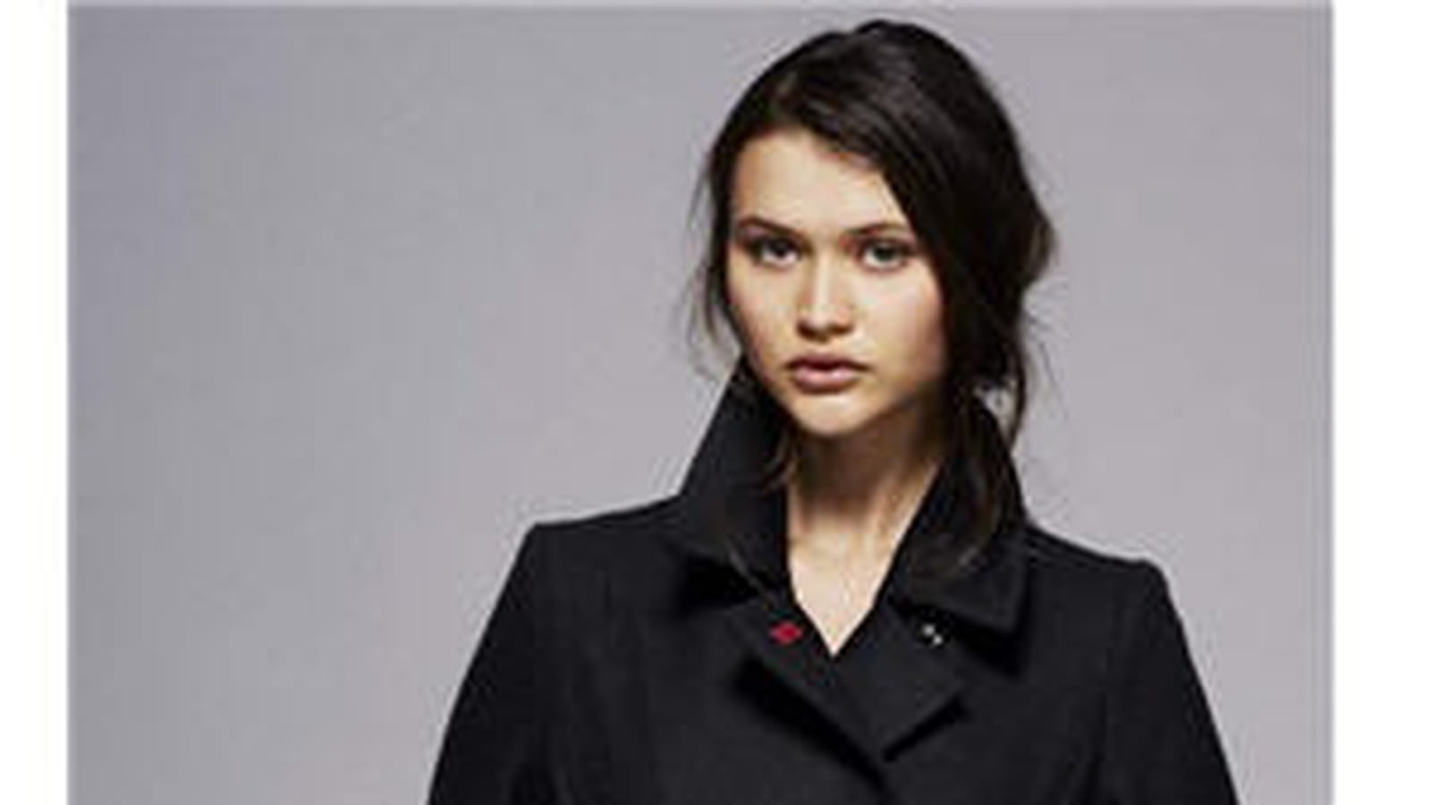 Manteau noir de Icode by IKKS