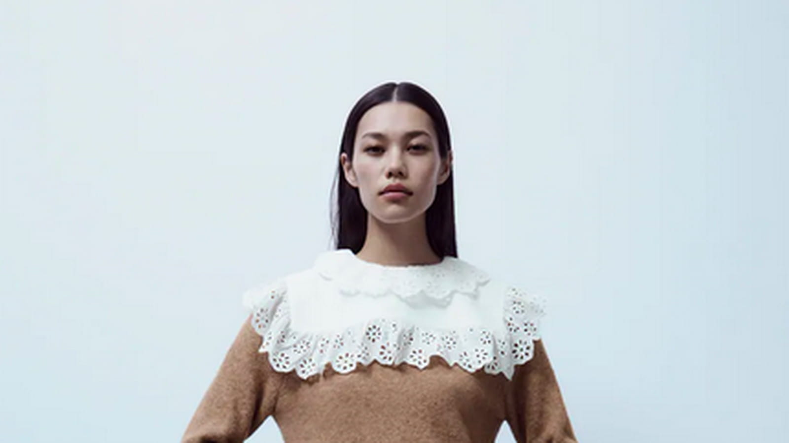 Pull bimatière Zara