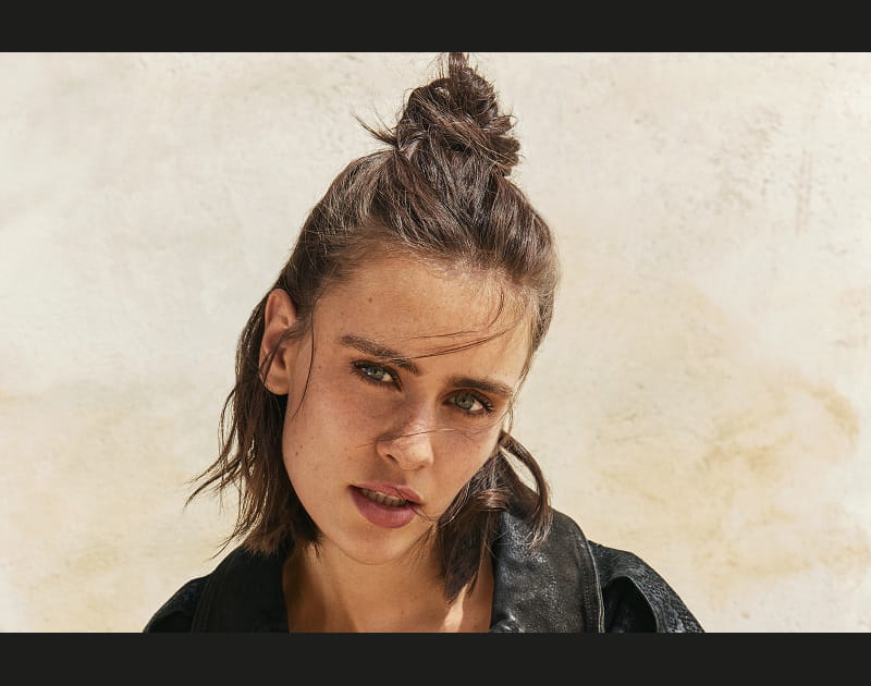 Le carr&eacute; avec demi-bun