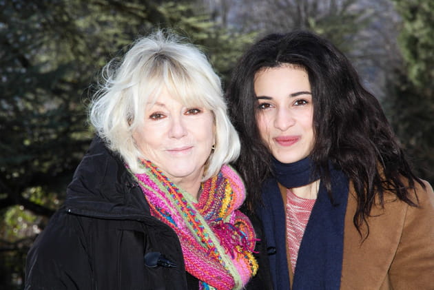 Avec Camelia Jordana au Festival de Luchon, en 2013