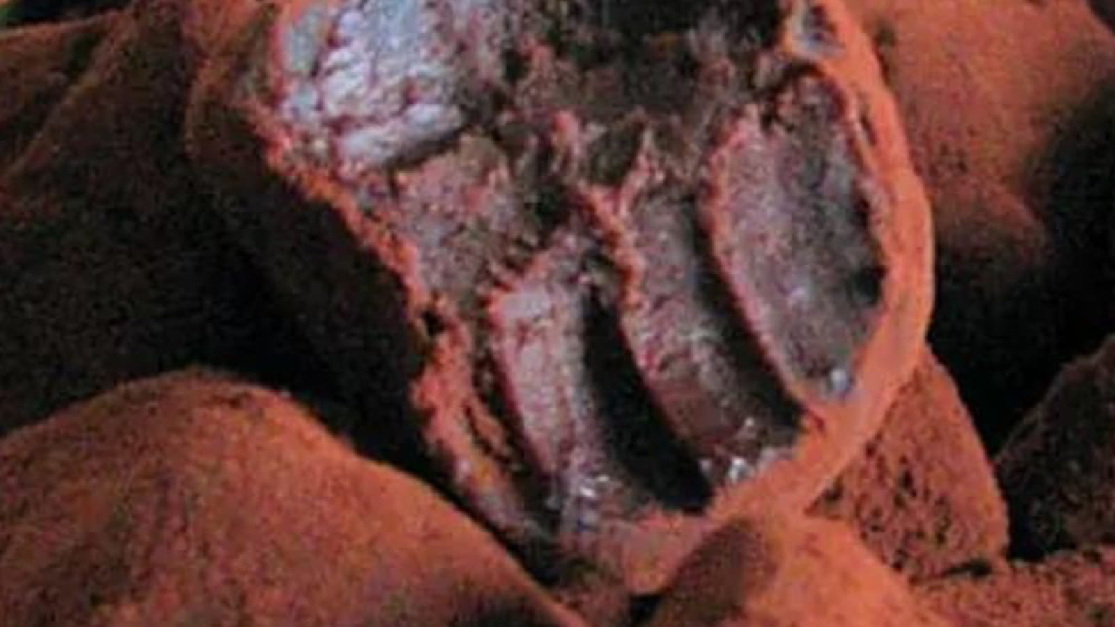 Truffes au chocolat noir et caramel au beurre salé