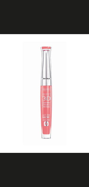Gloss rose all&eacute;goric effet 3D de Bourjois