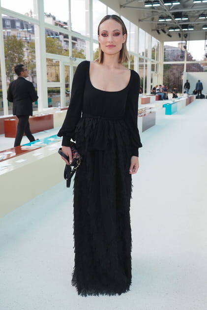 Olivia Wilde au d&eacute;fil&eacute; Valentino