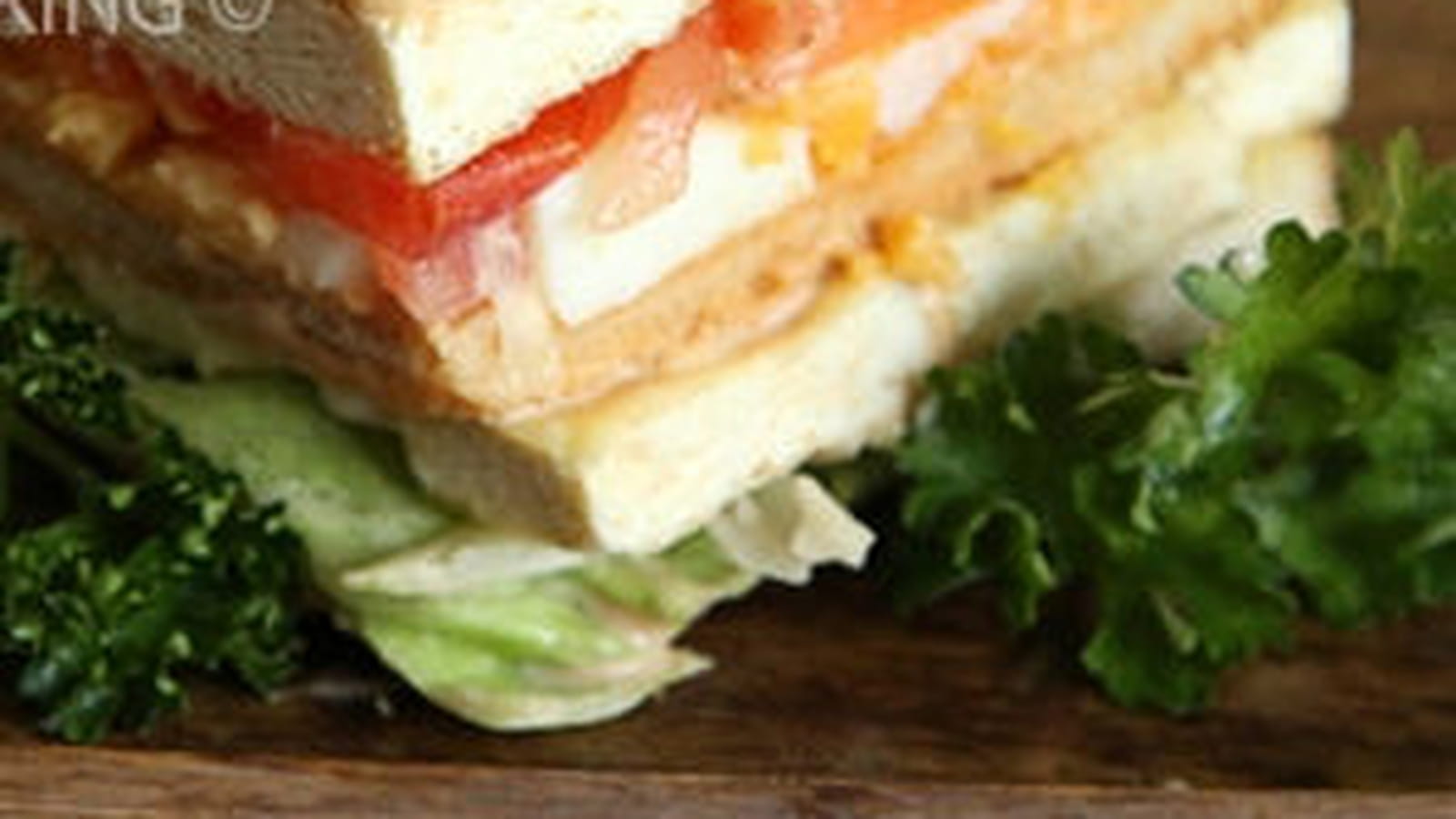 Club sandwich végétarien