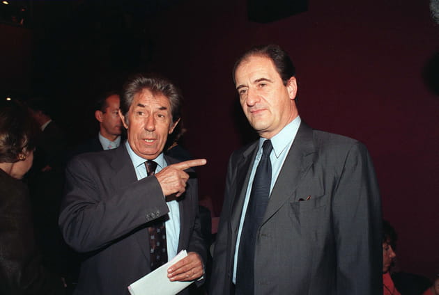 Philippe Gildas et Pierre Lescure
