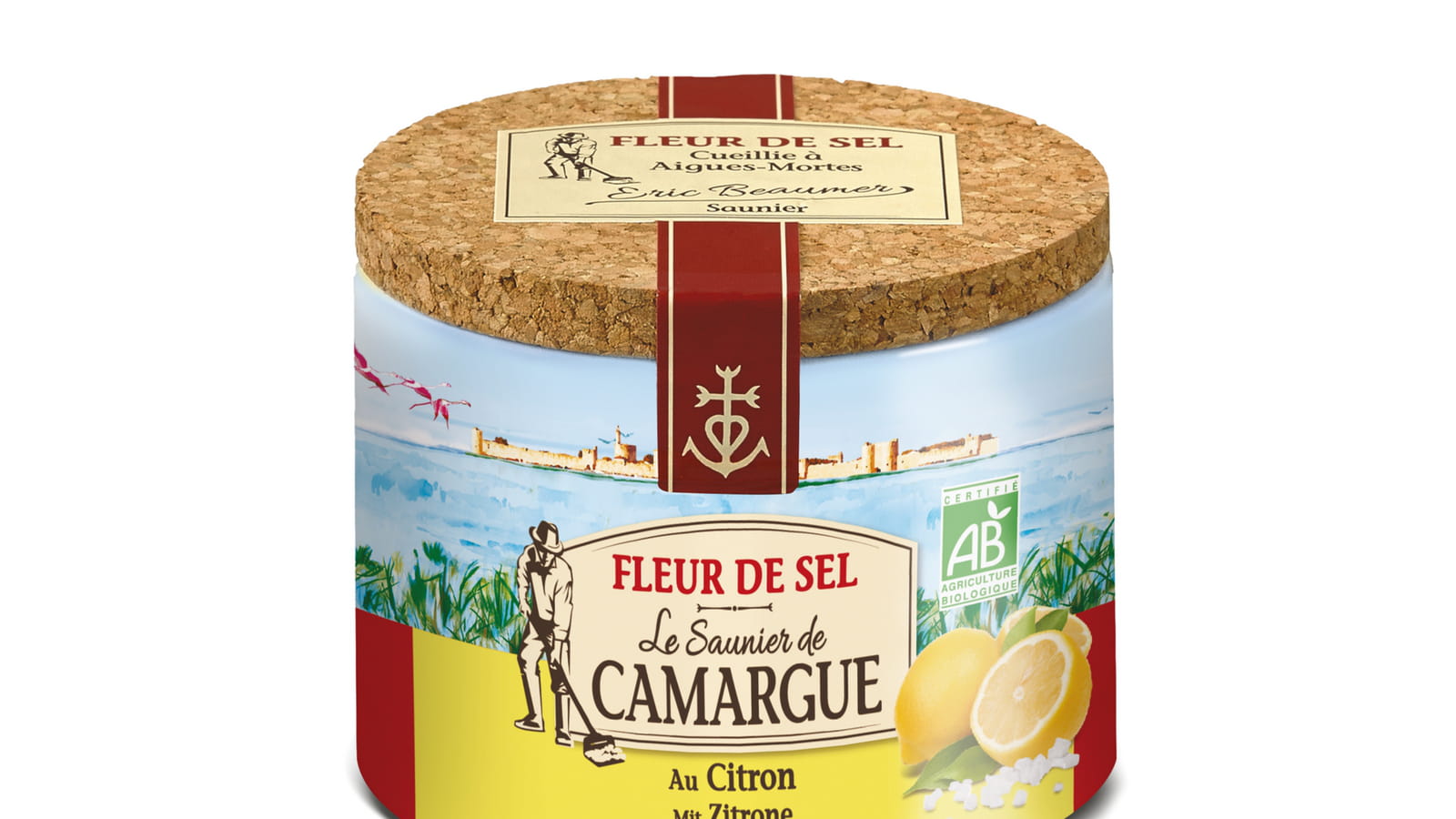 La Fleur de sel au citron bio du Saunier de Camargue