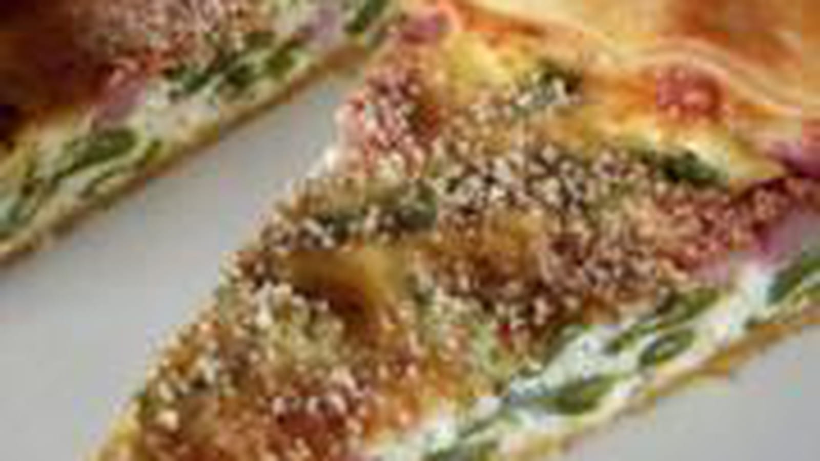 Quiche jambon, haricots verts & ricotta