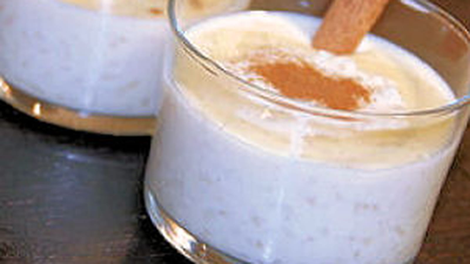 Riz au lait vanille et cannelle