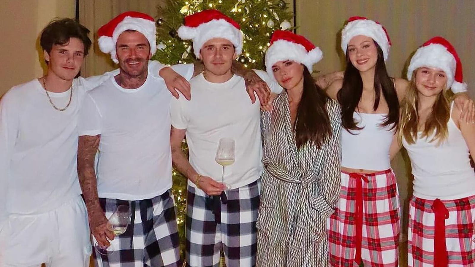 La famille Beckham