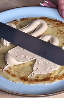 Gâteau de crêpes au spéculoos et mascarpone : Etape 5