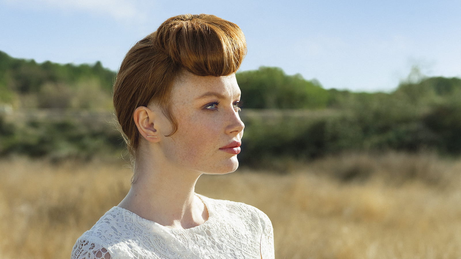 Un chignon moderne