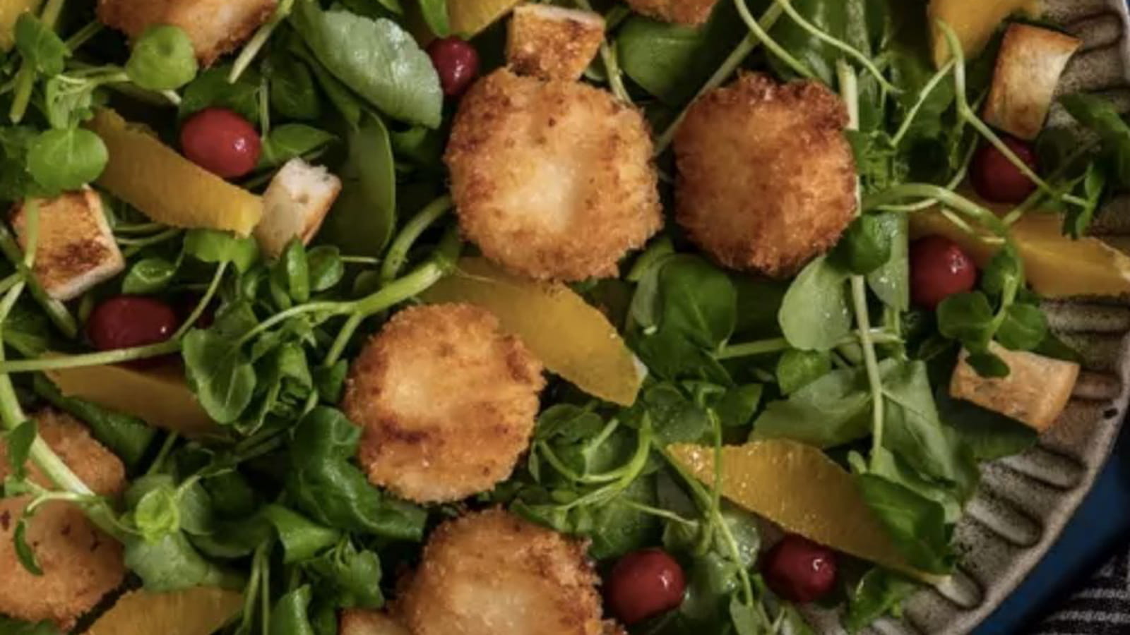 Salade croustillante au Rond Violife