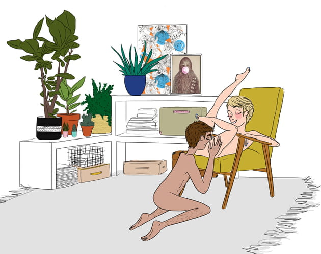 Le plaisir à mi-chemin : une position spécial cunnilingus