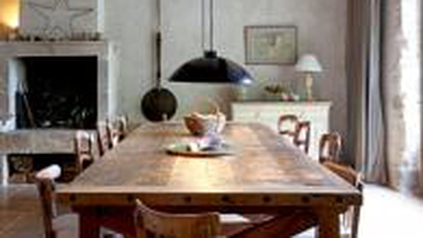 Salle à manger rustique