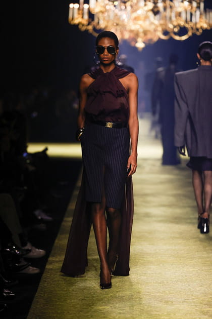 Look 11 du défilé Saint Laurent