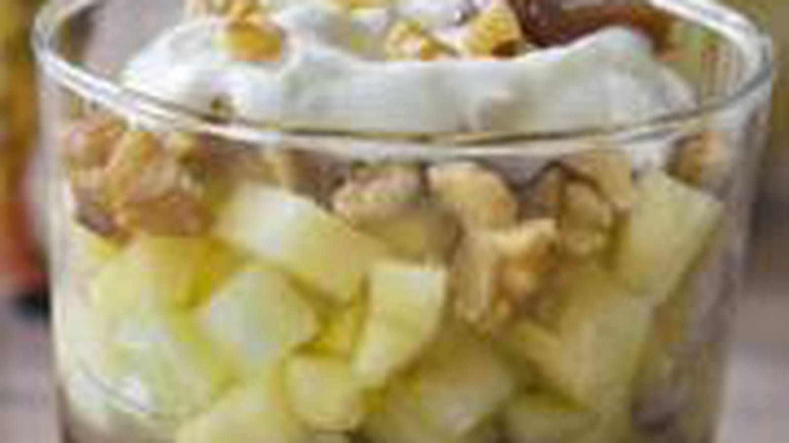 Trifle pomme noix châtaigne