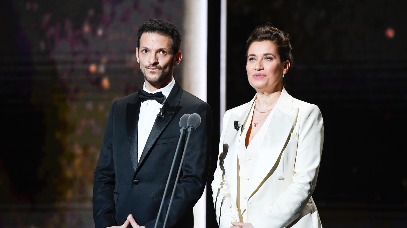 Vincent Dedienne et Emmanuelle Devos