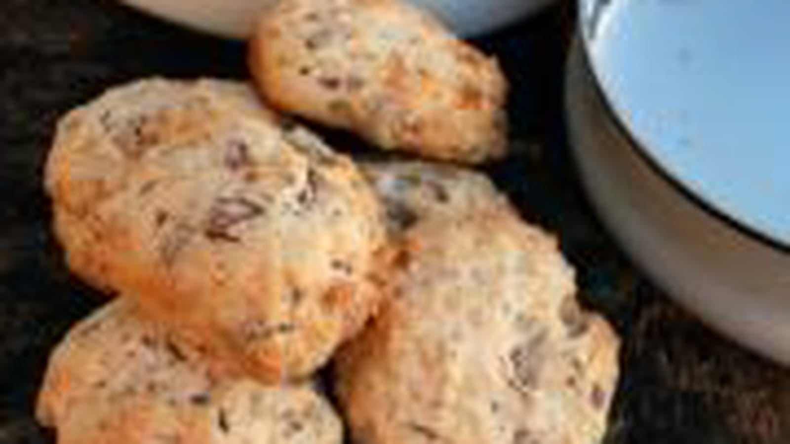 Cookies banane-pralinoise