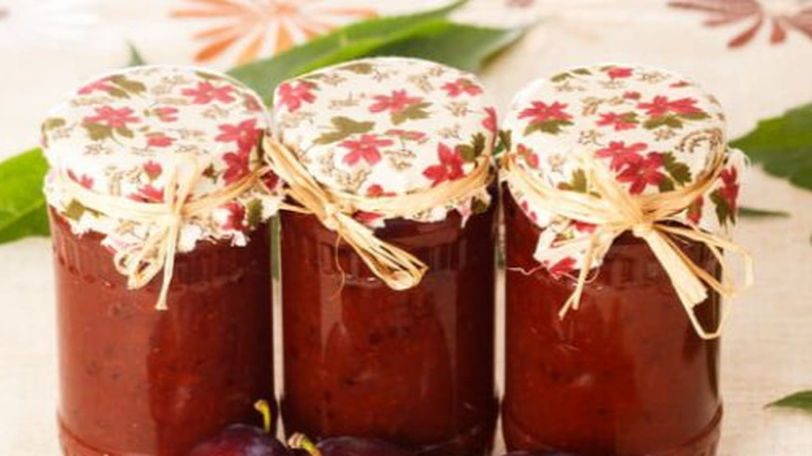 Confiture de quetsches d'Alsace à la cannelle