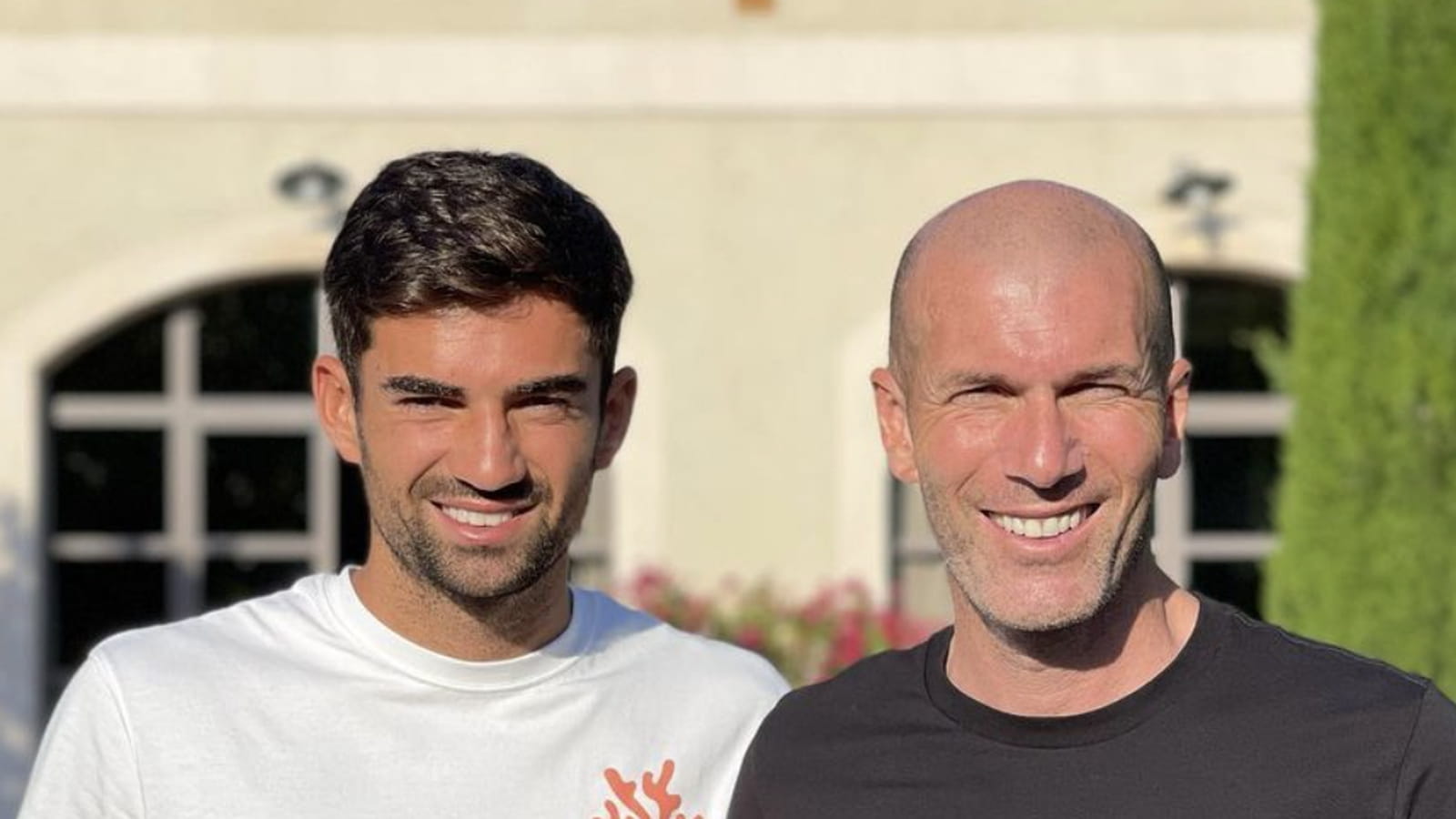 Zinedine et Enzo Zidane