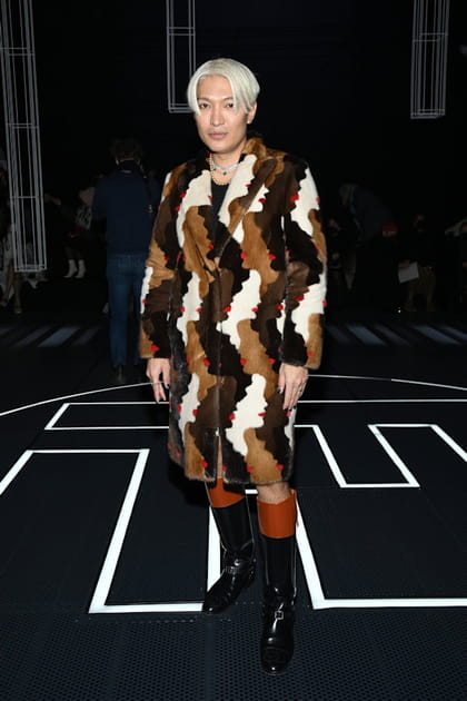 Bryan Boy au d&eacute;fil&eacute; Fendi