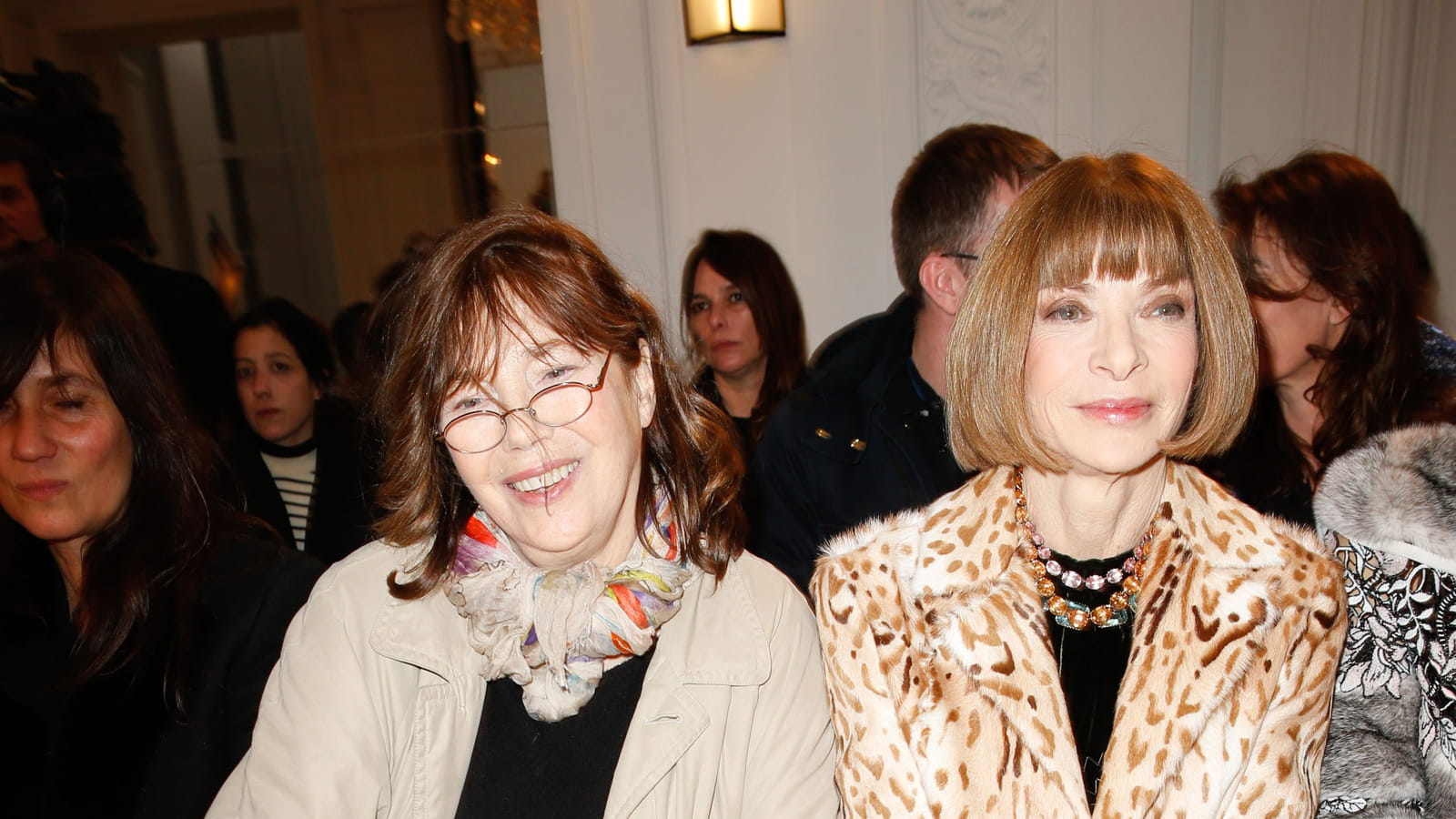 Jane Birkin et Anna Wintour